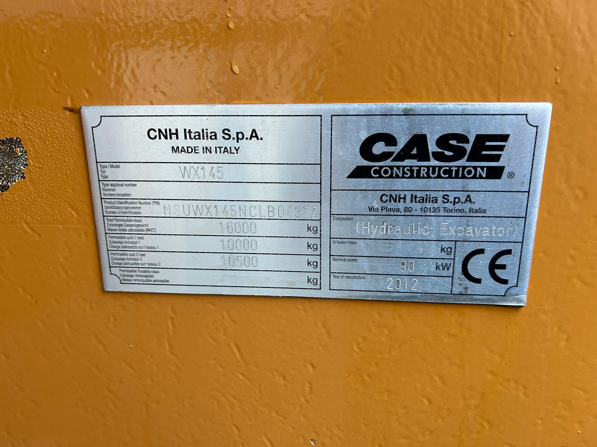 CASE WX145 2012 Kuopio