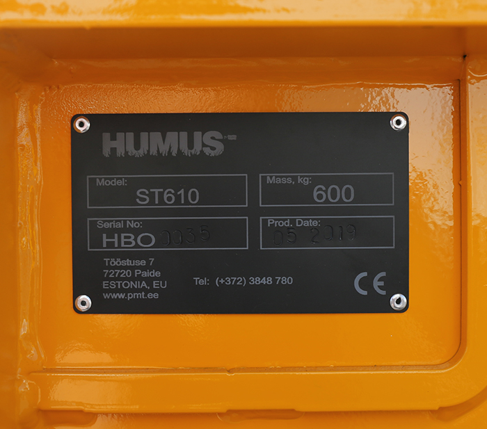 Humus KOURA ST610 S60/S70