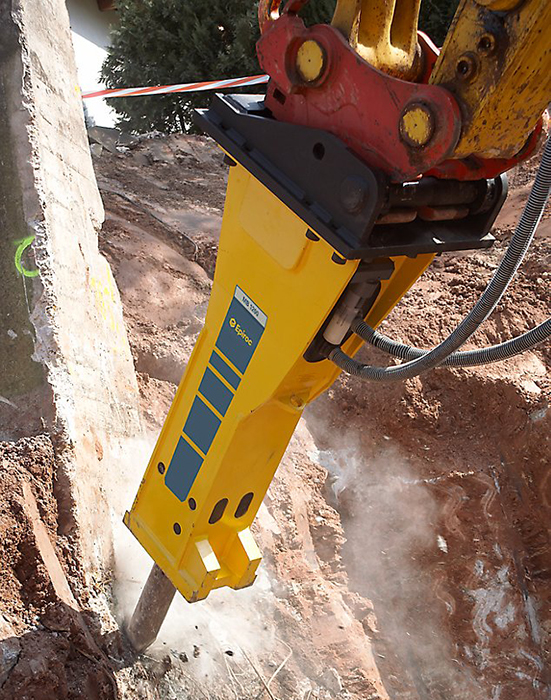 Epiroc MB 1200 ISKUVASARA, KONEEN KOKO 15-26 TONNIA