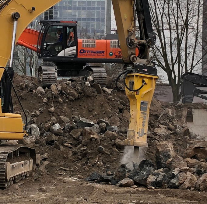 Epiroc HB 3600 ISKUVASARA, KONEEN KOKO 35-63 TONNIA