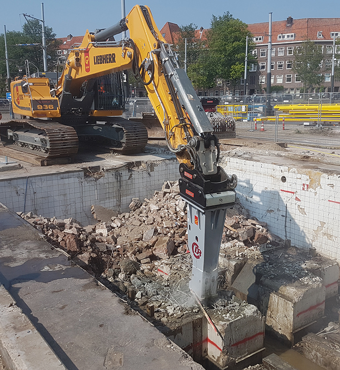 Demarec DFX-70 HYDRAULIVASARA / ISKUVASARA - KONEKOKO 40-70T