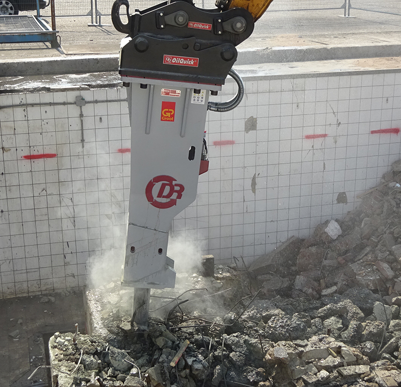 Demarec DFX-80 HYDRAULIVASARA / ISKUVASARA - KONEKOKO 45-80T
