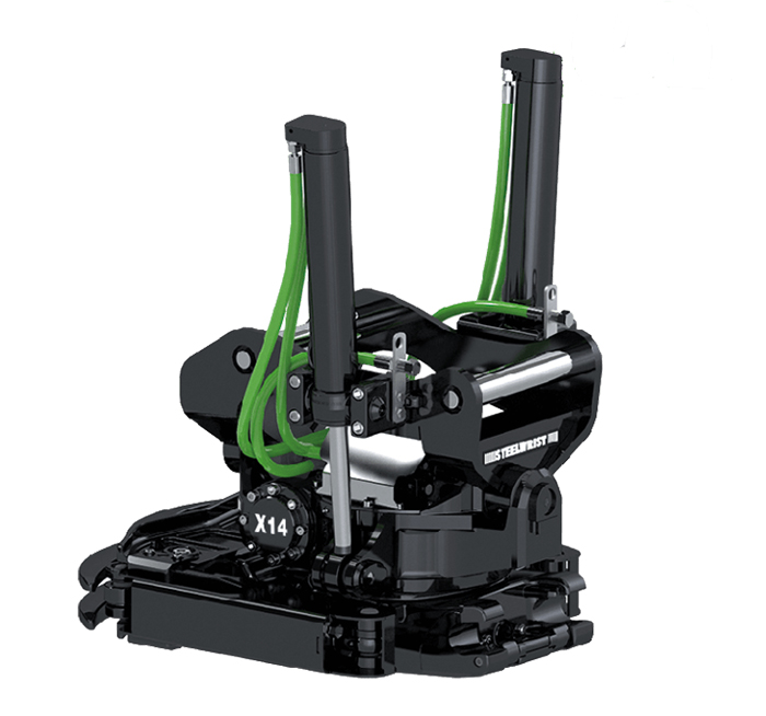Steelwrist X14 TILTTI, KONEEN KOKO 10-14 TONNIA