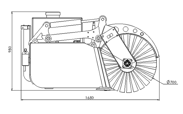 Snowstar KAUHAHARJA 2500MM / LAMELLIT 700MM 0