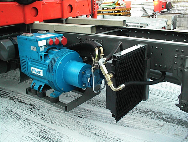 Dynaset HG70C HYDRAULIGENERAATTORI 70kVA - 230/400V - 420 bar
