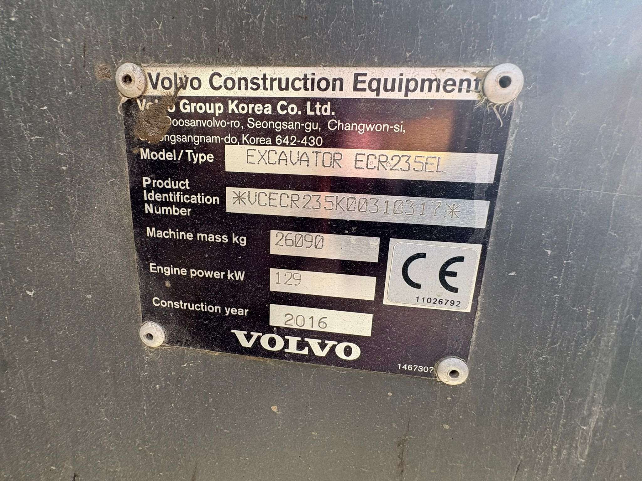 Volvo EC235EL 2016 Vantaa