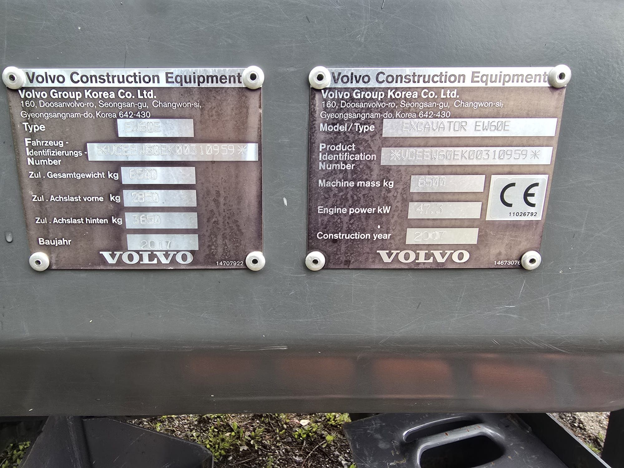 Volvo ew60e 2017 Vantaa