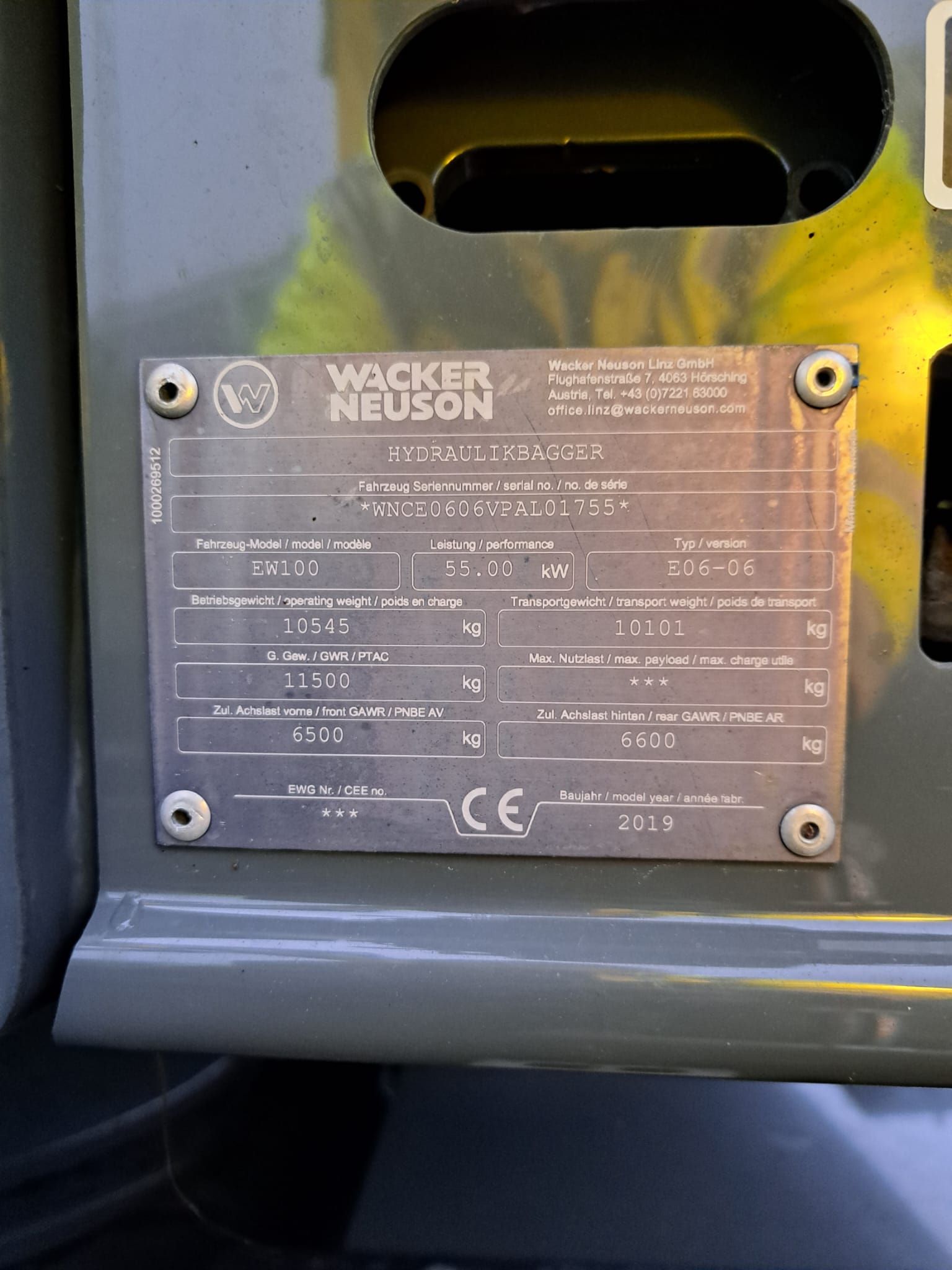 Wacker Neuson EW100 2019 Vantaa