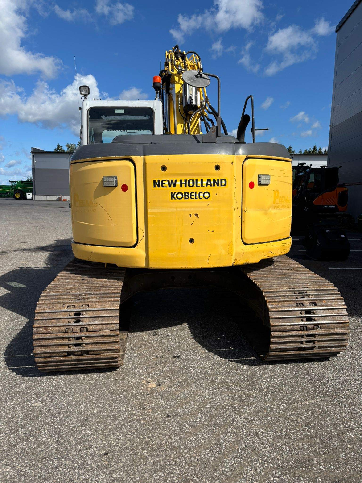 New Holland E135BSR-2 2008 Lempäälä
