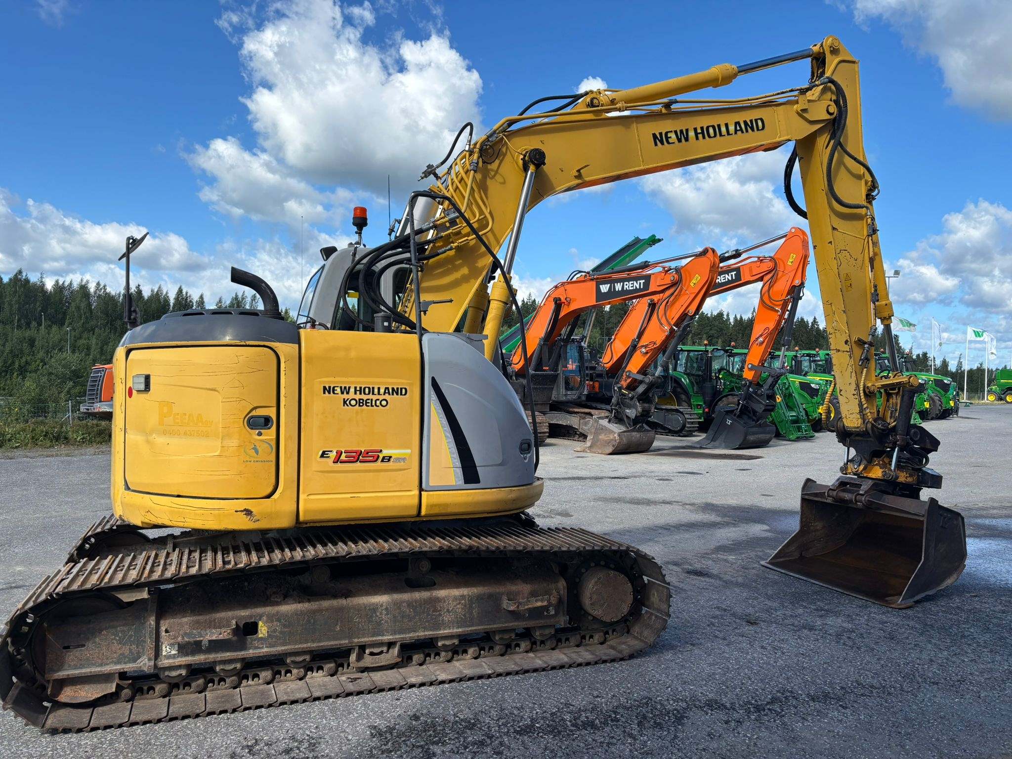 New Holland E135BSR-2 2008 Lempäälä