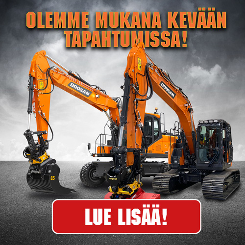 Olemme mukana kevään konealan tapahtumissa!