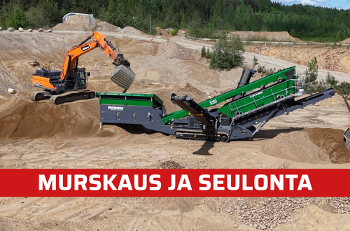 McCloskey murskaimet ja seulat RealMachineryltä