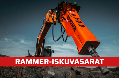 Rammer-iskuvasarat RealMachineryltä - Myynti, huolto ja vuokraus