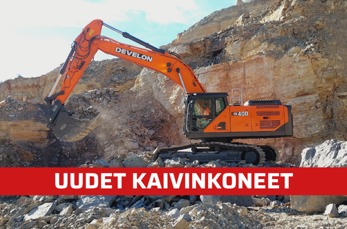 Uudet kaivinkoneet RealMachineryltä!