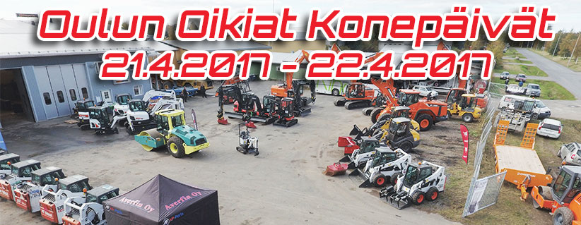 Oulun Oikiat Konepäivät 21.-22.4.2017